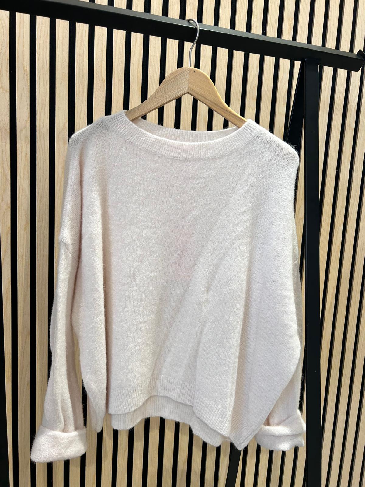 Baby Alpaka Krempel Pullover