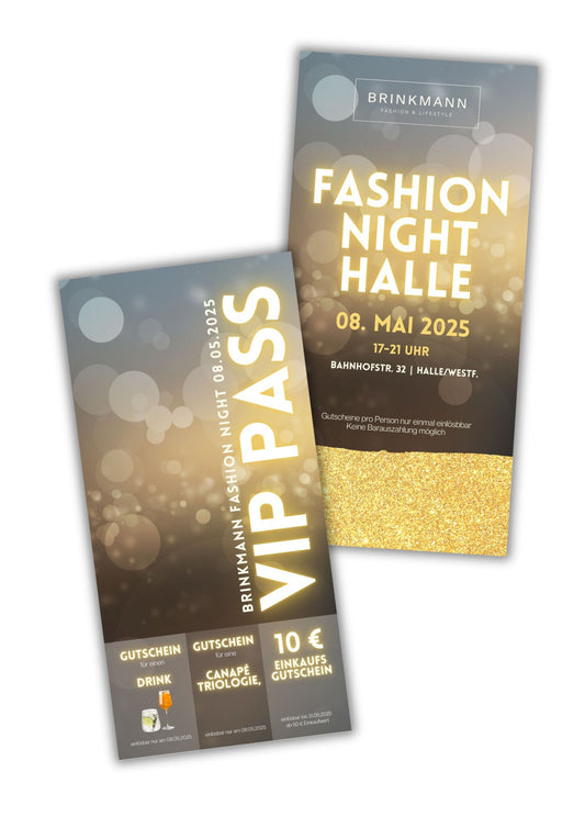 Vip Ticket Brinkmann Fashion Night 08.05.2025